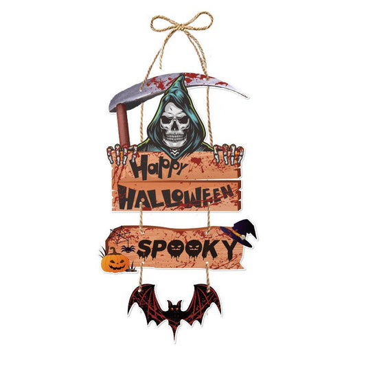 Get Spooky for Just $2.99 – Limited Halloween Skull Door Hanger Deal!