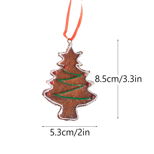 Gingerbread Tree Ornament for Christmas Tree Decoration
