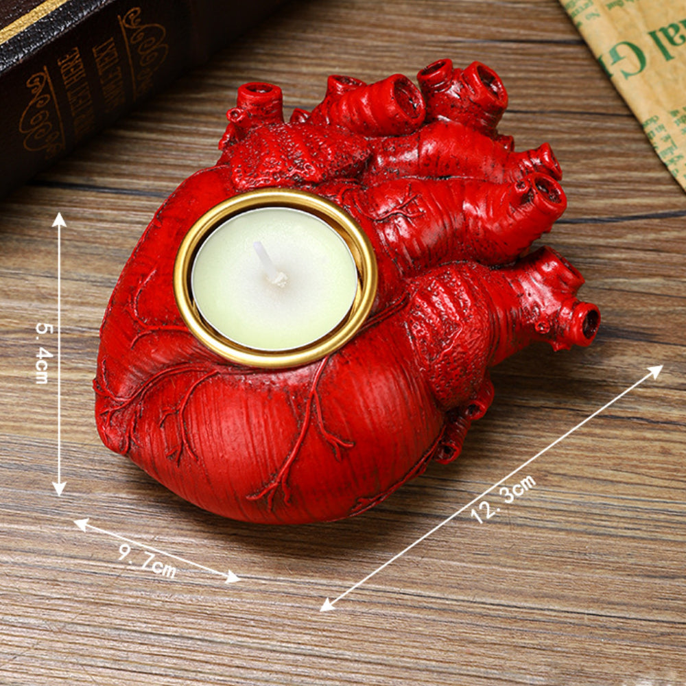 Halloween Gothic Heart Candle Holder