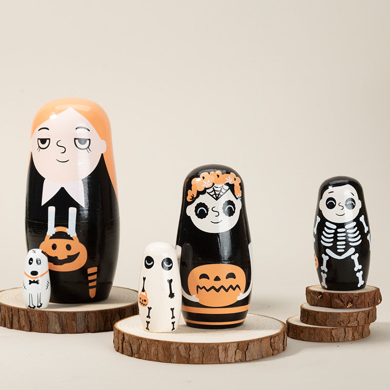 Halloween Nesting Dolls Set