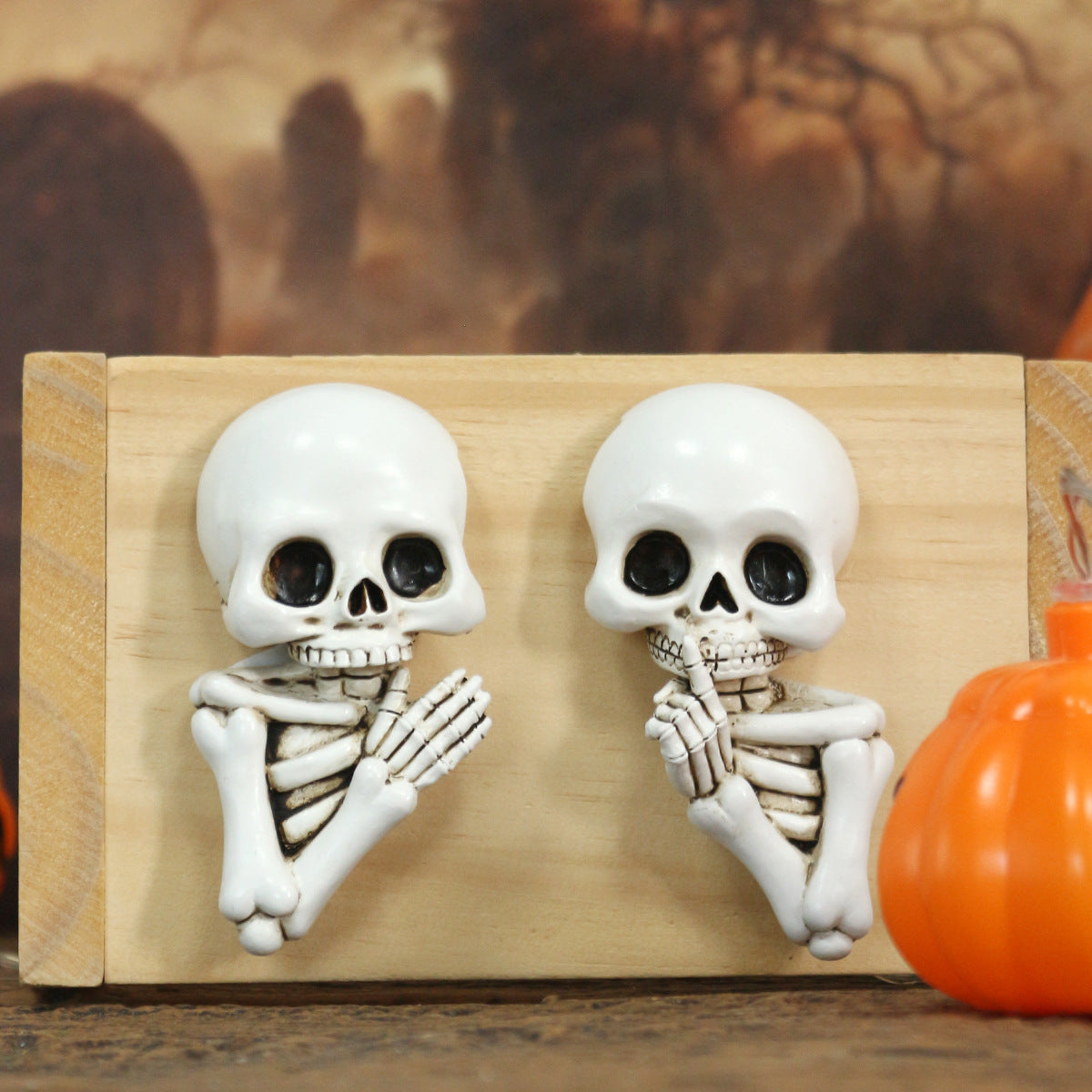 Resin Skull Light Switch Cover Decoration