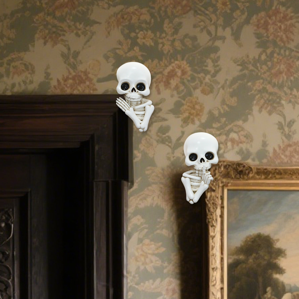 Resin Skull Light Switch Cover Decoration