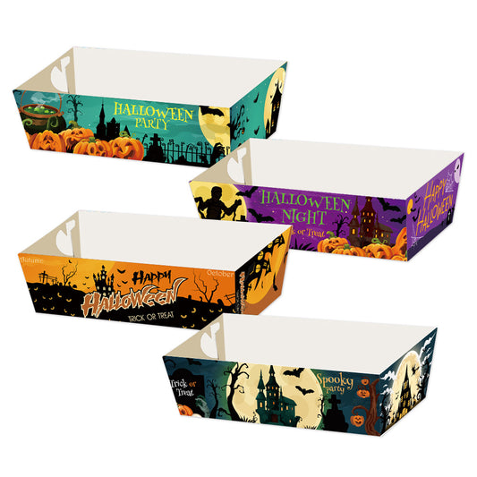 12PCS Halloween Popcorn Snack Boxes