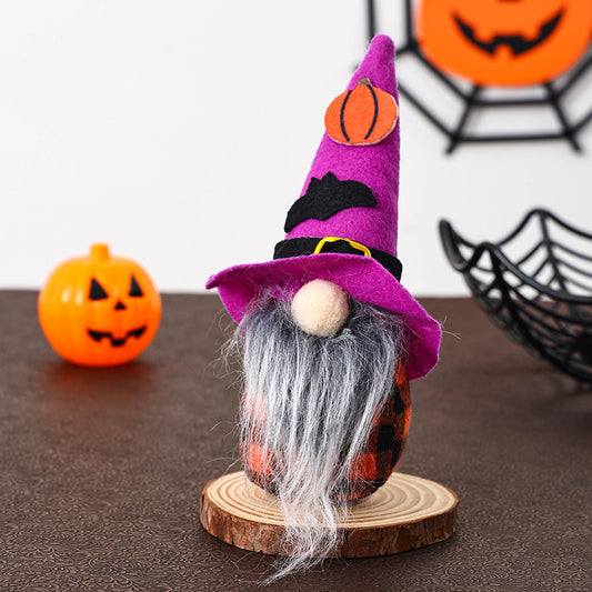 B-Style Halloween Forest Gnome Faceless Doll