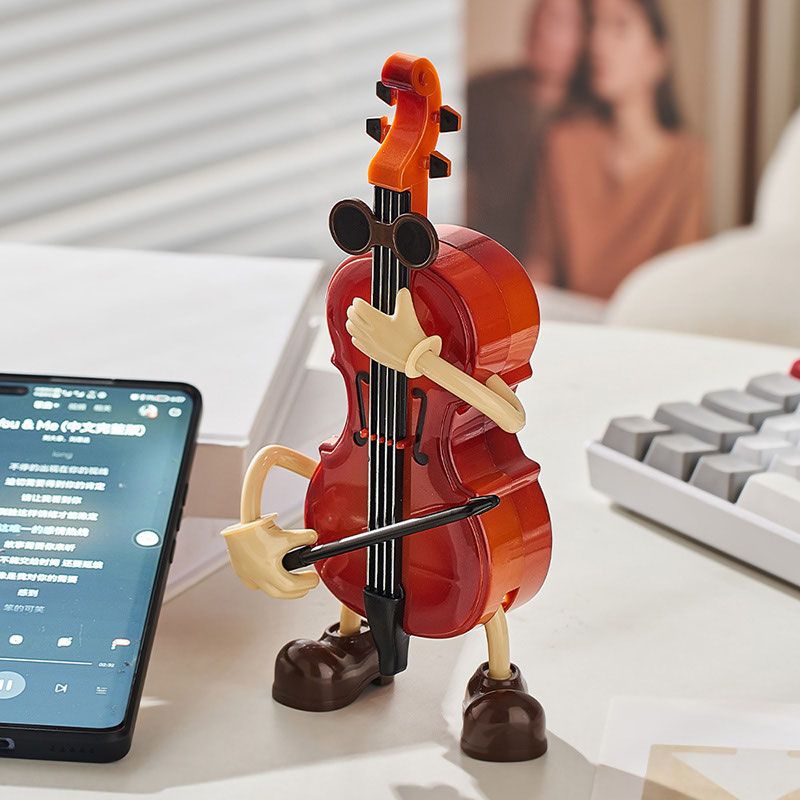 Creative Violin Music Box Ornament