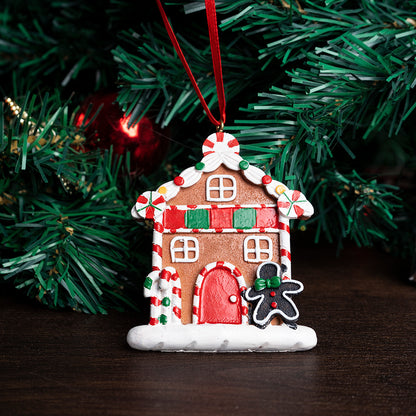 Gingerbread House Ornament for Christmas Tree Decoration