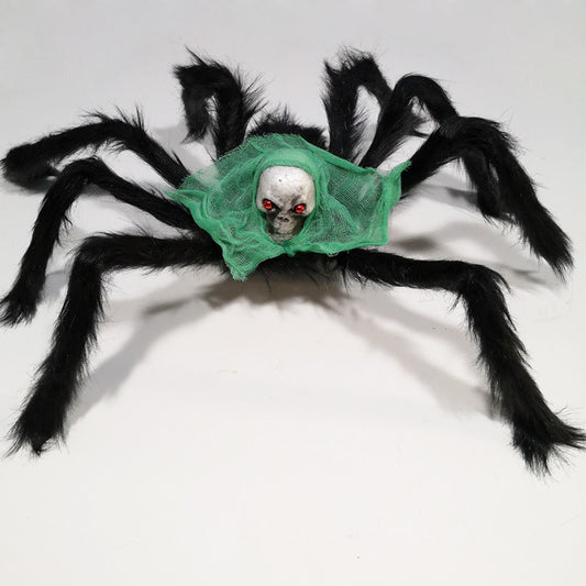 Green Bandana Skull Spider