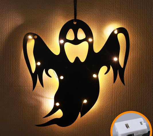 Halloween Light-Up Ghost Hanging Decoration