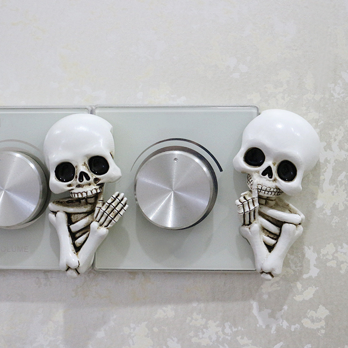 Resin Skull Light Switch Cover Decoration